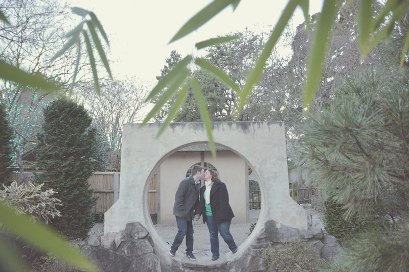 Botanical Gardens Wedding Photography - Jamie and Joel Engagement Session - Six Hearts Photography10