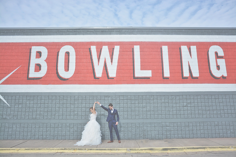 Atlanta Bowling Alley Wedding - Six Hearts Photography 009