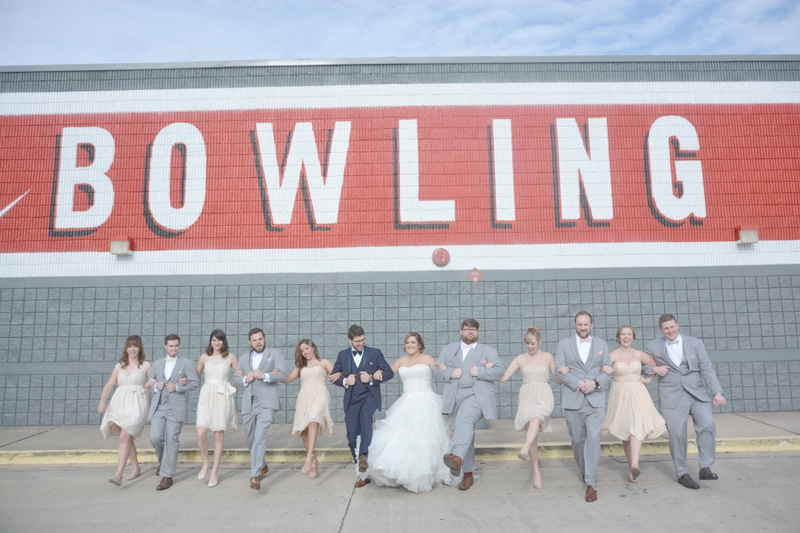 Atlanta Bowling Alley Wedding - Six Hearts Photography 010