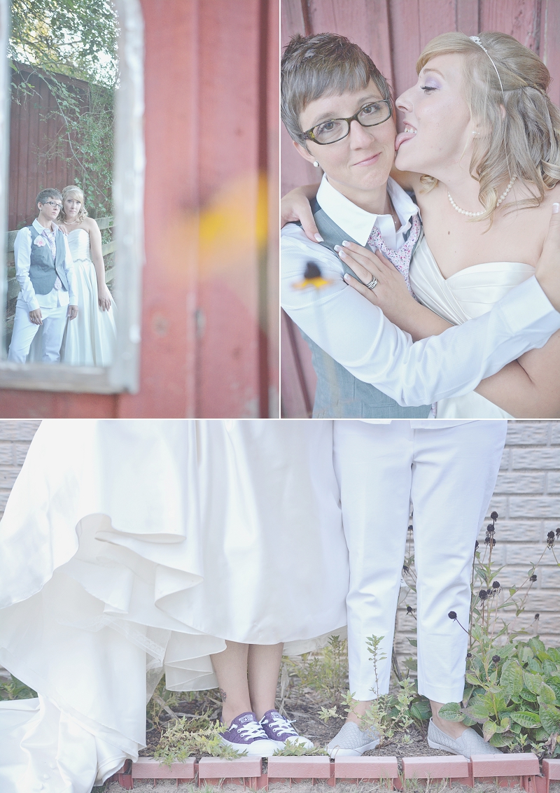 Backyard Carnival Wedding - Amanda and Jennifer - Six Hearts Photography29