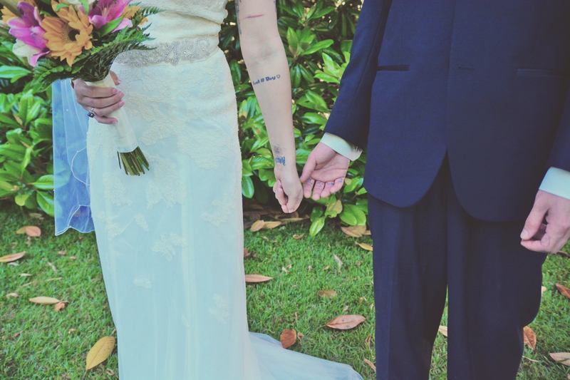 Tattooed Bride + Groom Alternative Wedding Photography - Six Hearts Photography01